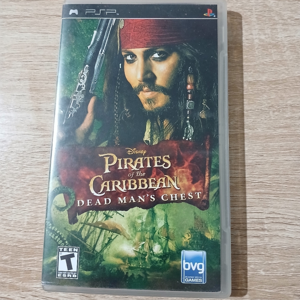 Pirates of the Caribbean Dead Man's Chest for the Psp